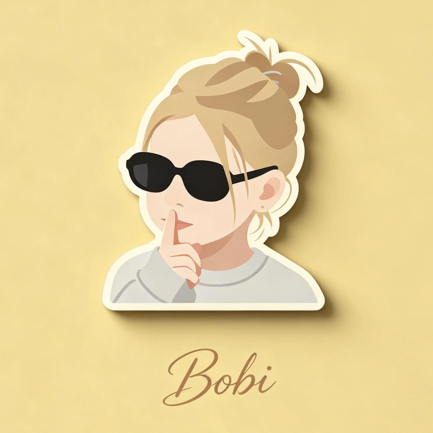 Bobi AI fridge magnet style photo effect 1